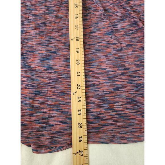 Matilda Jane Tunic Blouse space dye sz L stretch ruffle hippie boho nwt buttons - Picture 8 of 8